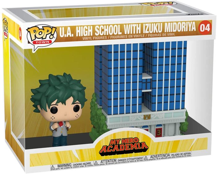 Funko Pop! - Town - My Hero Academia - U.A. High School With Izuku Midoriya - 04 - Vinyl Figure - immagine 2