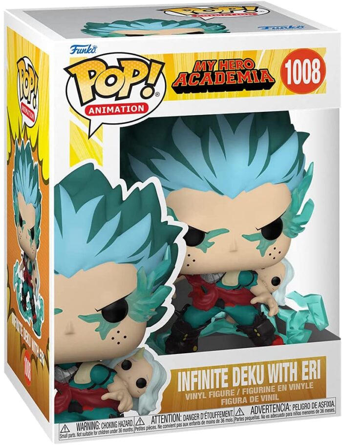 Funko Pop! Animation My Hero Academia - Infinite Deku With Eri - 1008 - Vinyl Figure - immagine 2