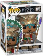Funko Pop! Marvel Studios - Black Panther Wakanda Forever - King Namor -  1175 - Bobble Head - immagine 2