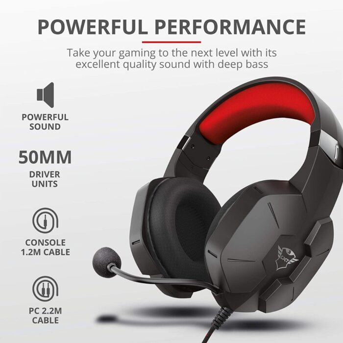 Cuffie Trust GXT 323 Carus - Gaming Headset (PS5-PS4-Xbox One-Xbox Series x-Switch-PC) - immagine 9