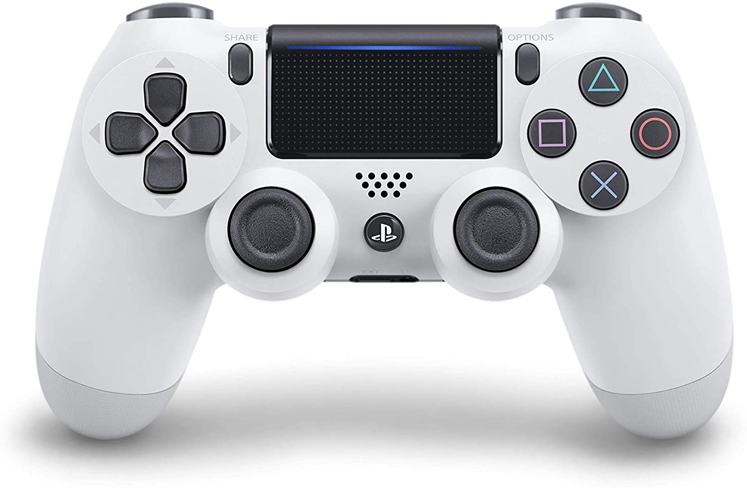 716iammktul._ac_sl1500__3.jpg Sony Controller DualShock 4 Colore Bianco - Glacier White (PS4) - immagine 1