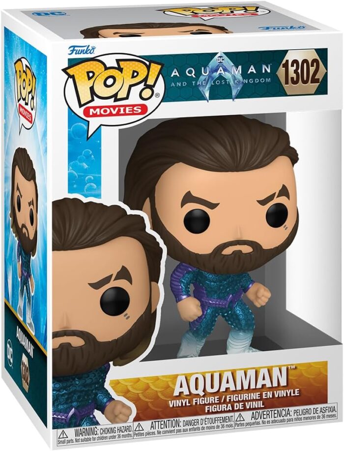 Funko Pop! Movies DC Aquaman - Aquaman - 1302 - Vinyl Figure - immagine 2