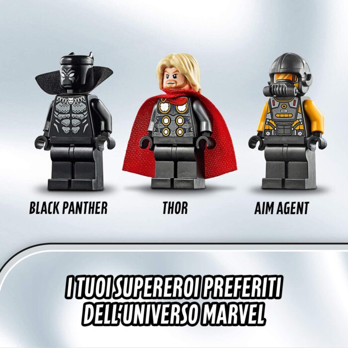 LEGO Marvel Avengers - Attacco della Speeder Bike - 76142 - immagine 4