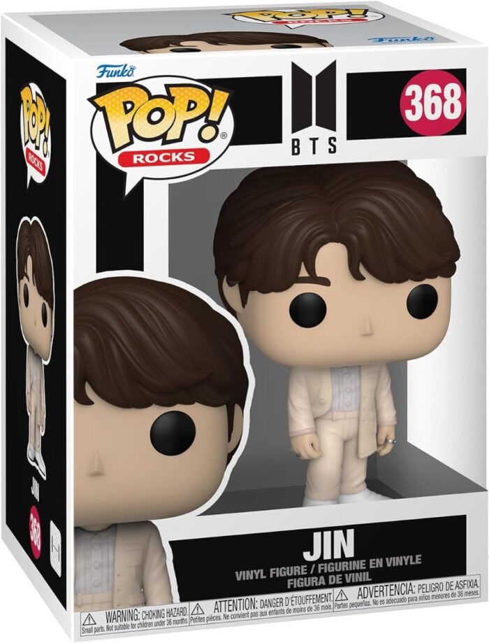 Funko Pop! Rocks BTS - Jin - 368 - Vinyl Figure - immagine 2