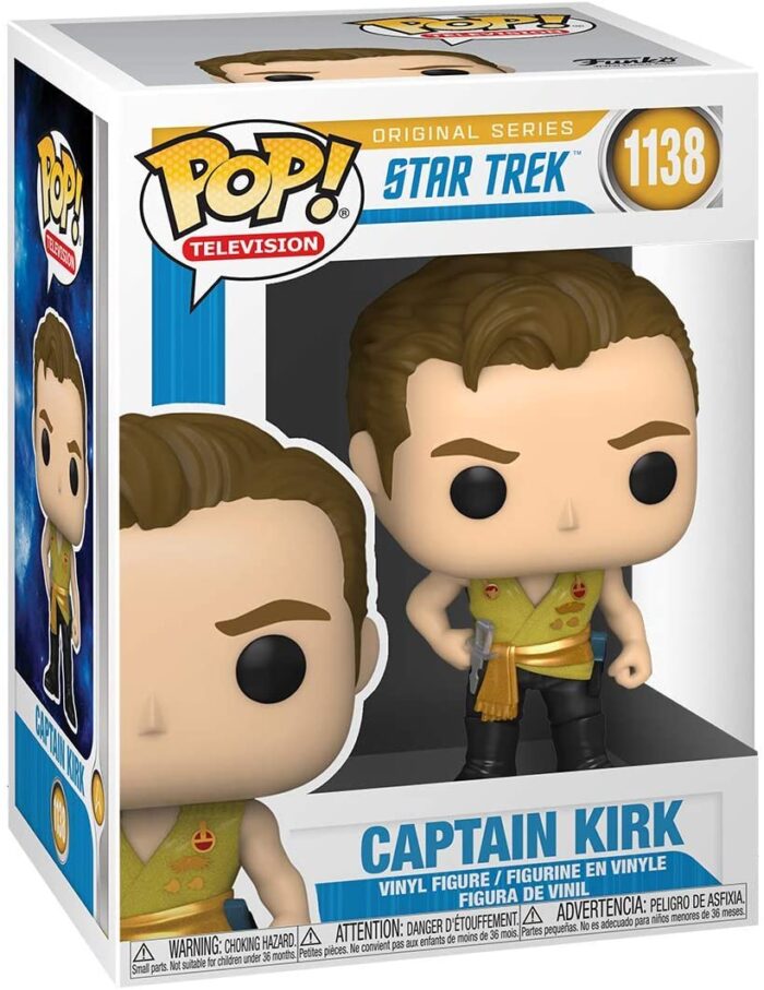 Funko Pop! Television Star Trek - Captain Kirk - 1138 - Vinyl Figure - immagine 2