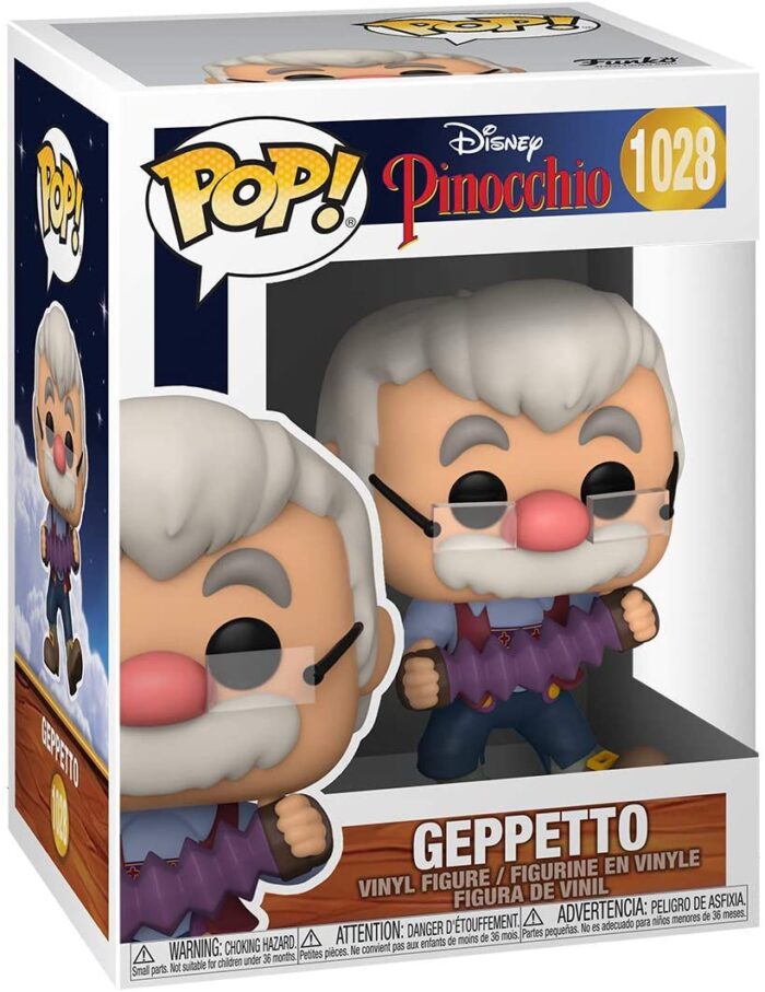 Funko Pop! Disney Pinocchio - Geppetto - 1028 - Vinyl Figure - immagine 2