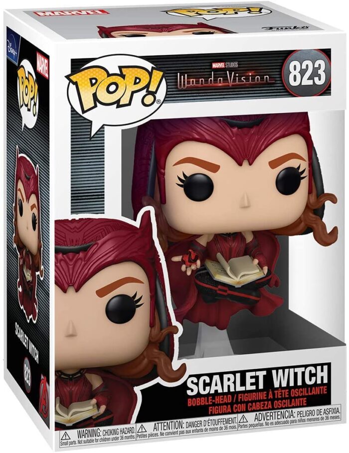 Funko Pop! Marvel Studios Wanda Vision - Scarlet Witch - 823 - Bobble Head - immagine 2