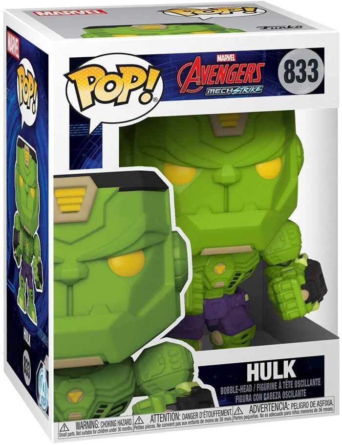 Funko Pop! - Marvel Avengers Mech Strike - Hulk - 833 - Bobble Head - immagine 2
