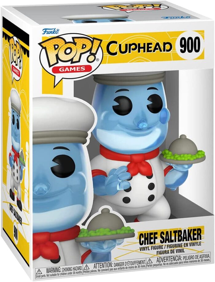Funko Pop! Games - Cuphead - Chef Saltbaker - 900 - Vinyl Figure - immagine 2