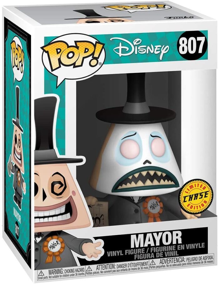 Funko Pop! Disney The Nightmare Before Christmas - Mayor - 807 - Vinyl Figure - immagine 3