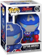 Funko Pop! - Marvel Avengers Mech Strike - Captain America - 829 - Bobble Head - immagine 2