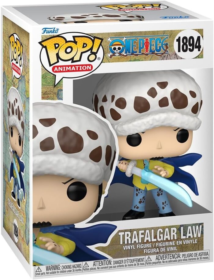 Funko Pop! Animation One Piece - Trafalgar Law- 1894 - Vinyl Figure - immagine 2