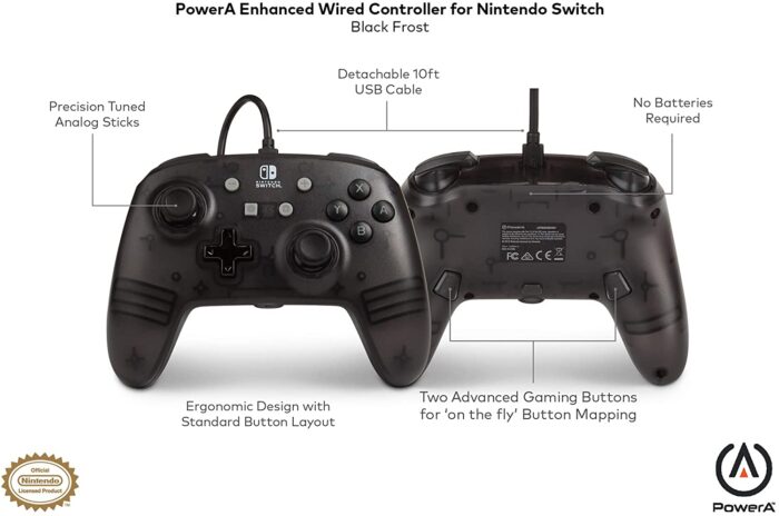 Enhanced Wired Controller Power A- Pad Ufficializzato Nintendo (Switch) - immagine 8