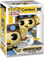Funko Pop! Games - Cuphead S3 - Aeroplane Ms. Chalice - 899 - Vinyl Figure - immagine 2