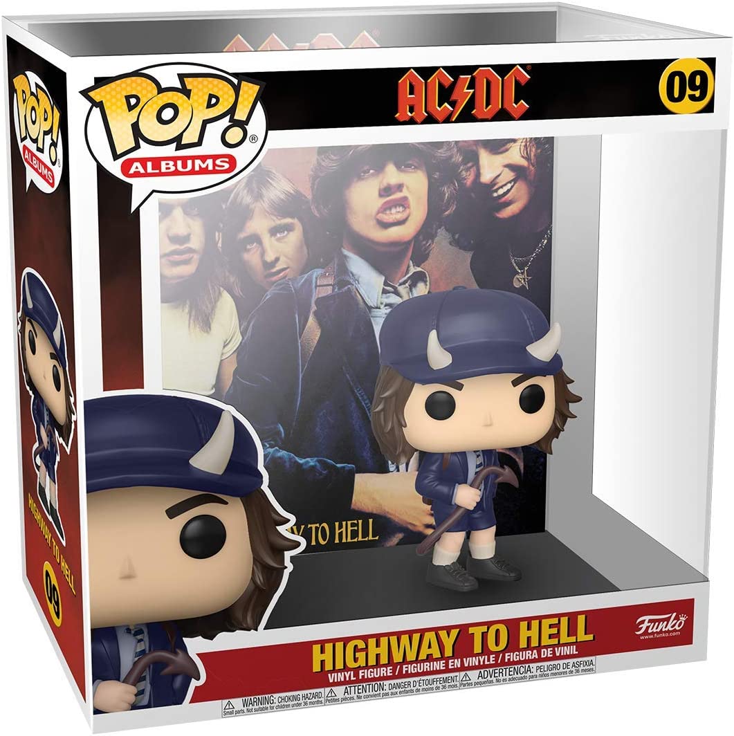 71ebrc_95rl._ac_sl1300_.jpg Funko Pop! Albums - AC/DC - Highway to Hell - 09 - Vinyl Figure - immagine 1