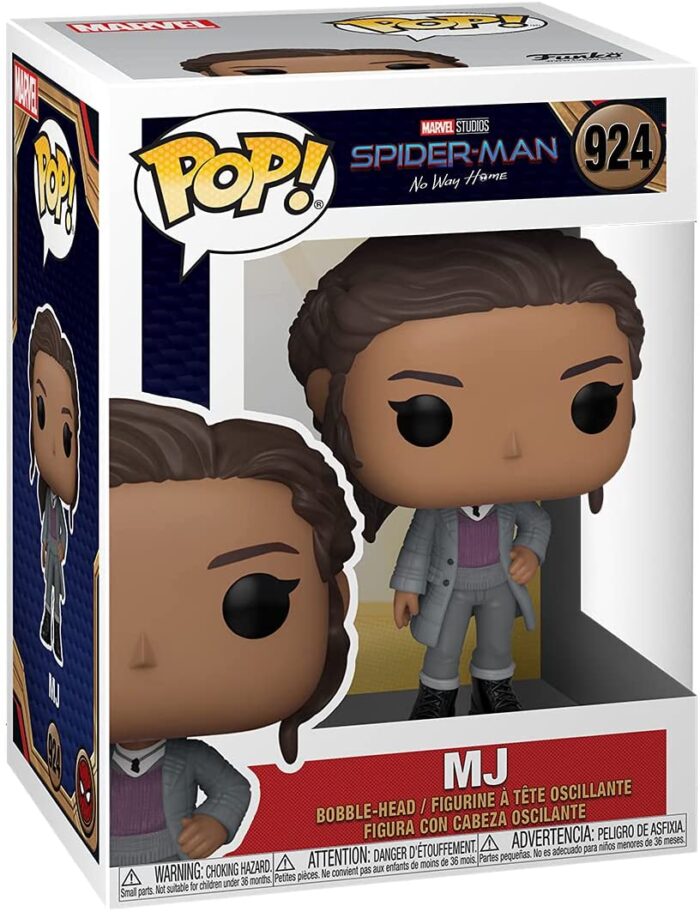 Funko Pop! Marvel Studios Spider-Man - Mj - 924 - Bobble Head - immagine 2