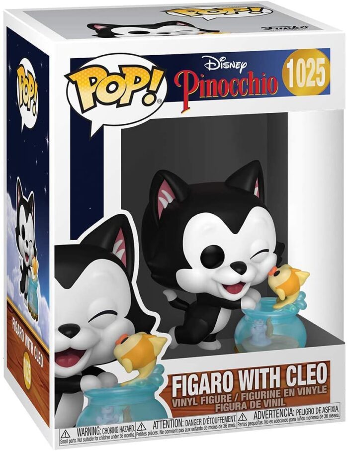Funko Pop! Disney Pinocchio - Figaro With Leo - 1025 - Vinyl Figure - immagine 2