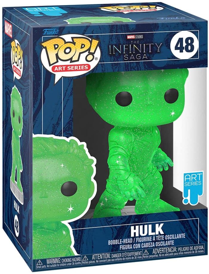 Funko Pop! Art Series - Marvel Studios The Infinity Saga - Hulk - 48 - Special Edition - Bobble Head - immagine 2