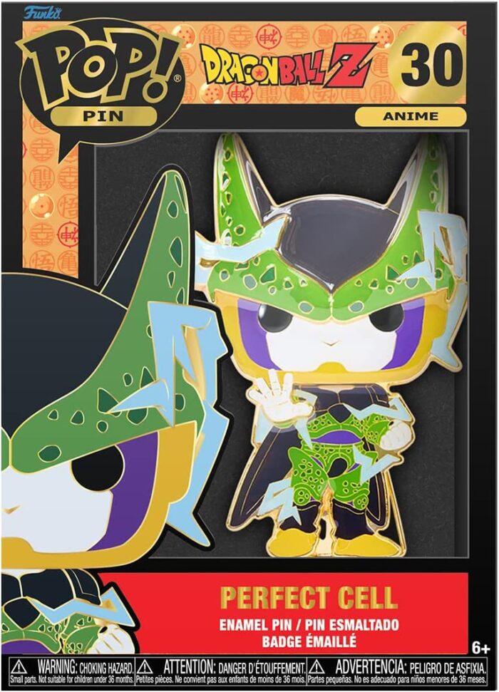 Funko Pop! Pin Dragon Ball Z - Perfect Cell - 30 - Enamel Pin (Spilla Smaltata) - immagine 3