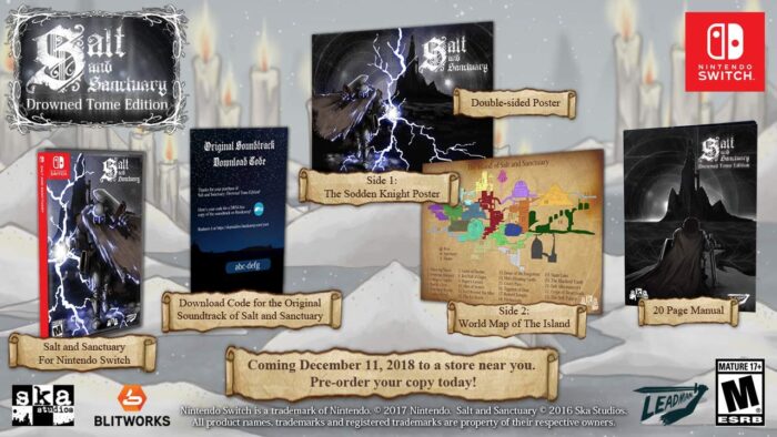 Salt and Sanctuary -  Drowned Tome Edition (Switch) - immagine 2