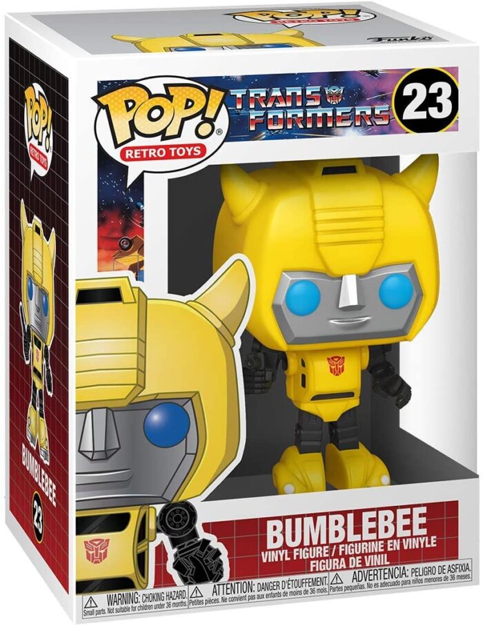 Funko Pop! Retro Toys Transformers - Bumblebee - 23 - Vinyl Figure - immagine 2