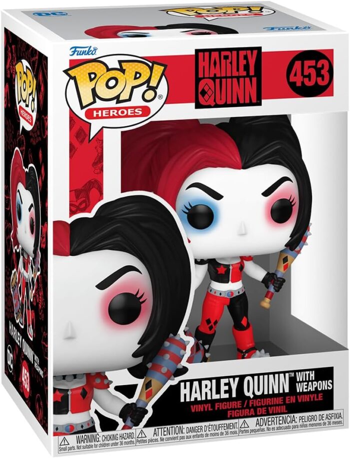 Funko Pop! Heroes DC Harley Quinn - Harley Quinn with Weapons - 453 - Vinyl Figure - immagine 2