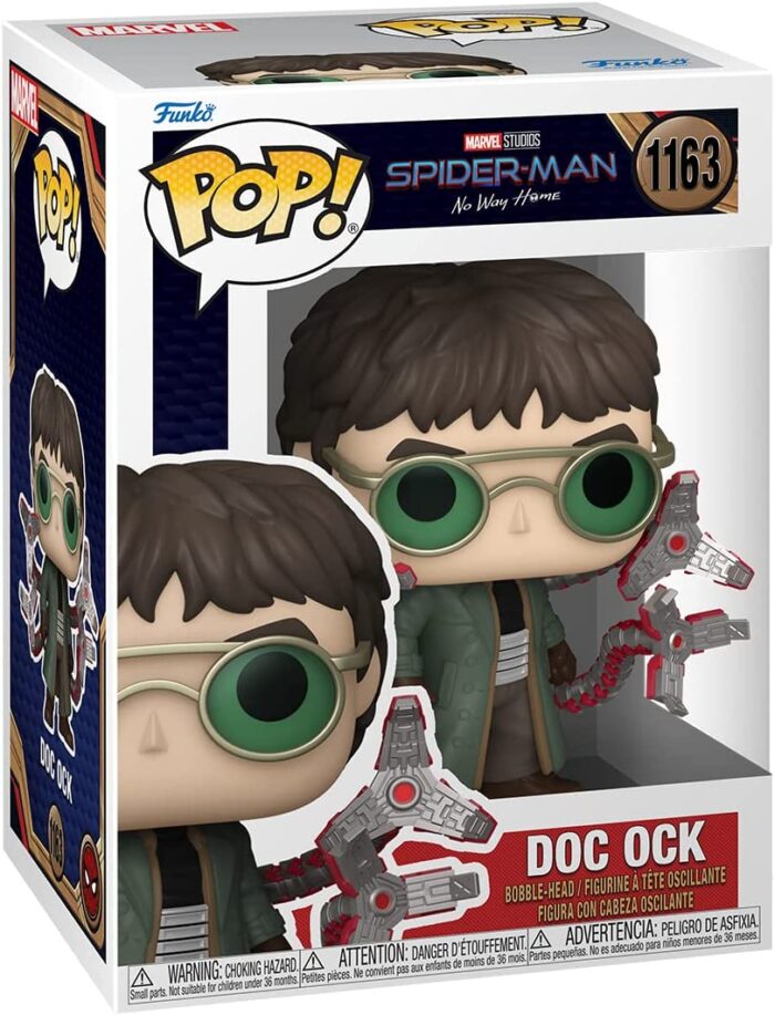 Funko Pop! Marvel Studios  Spider-Man - Doc Ock - 1163 - Bobble Head - immagine 2