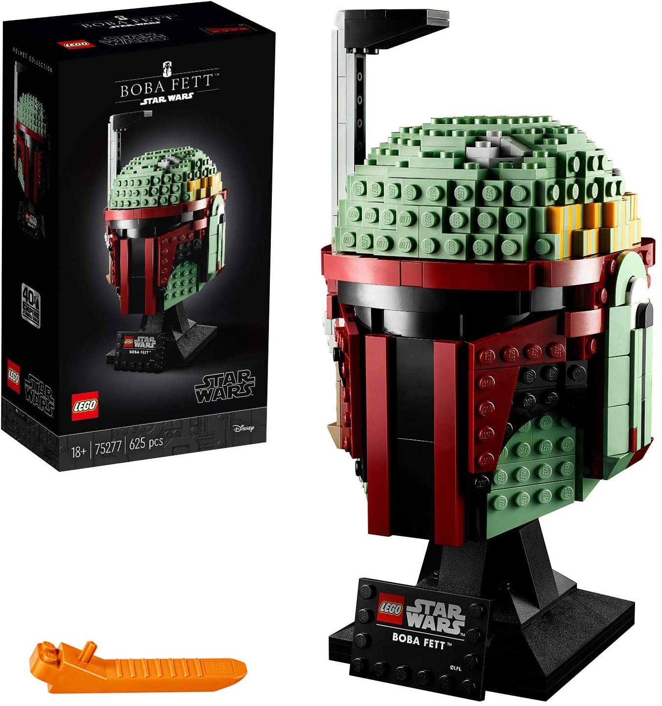 71i-f70zxol._ac_sl1500__7.jpg LEGO Star Wars - Casco di Boba Fett - 75277 - immagine 1