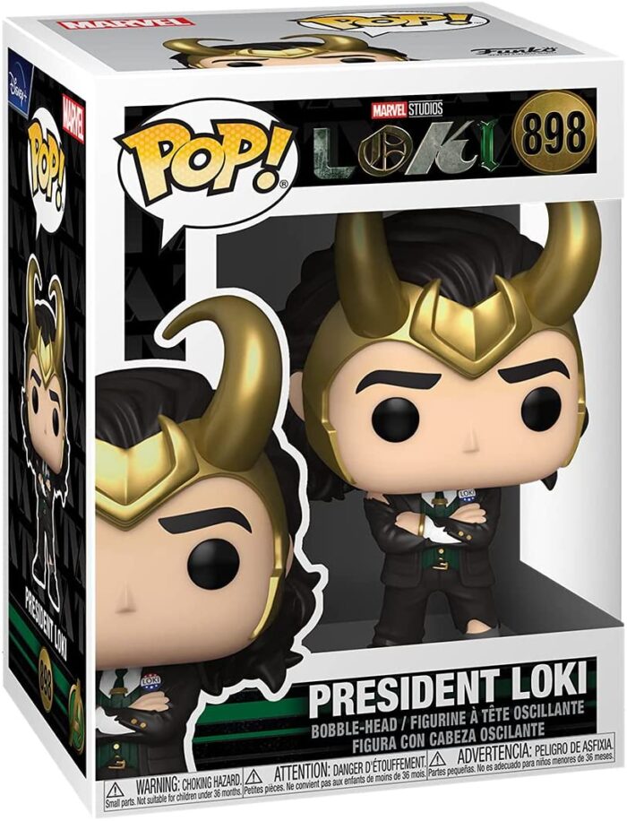 Funko Pop! Marvel Studios Loki - President Loki -898 - Bobble Head - immagine 2