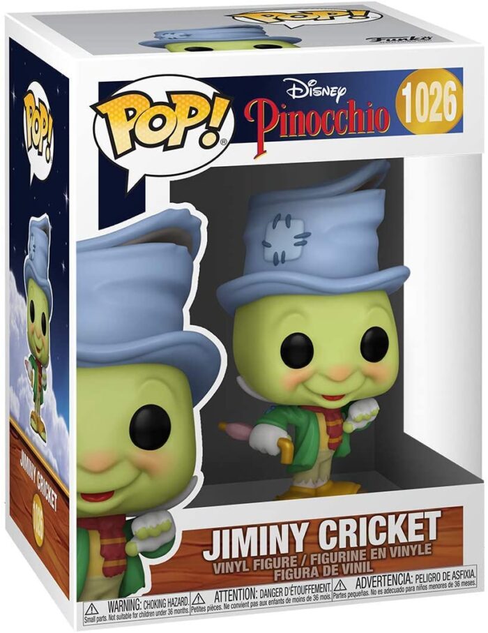 Funko Pop! Disney Pinocchio - Jiminy Cricket - 1026 - Vinyl Figure - immagine 2