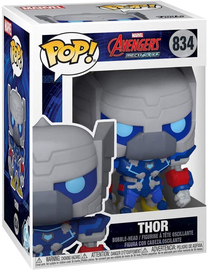 Funko Pop! - Marvel Avengers Mech Strike - Thor - 834 - Bobble Head - immagine 2