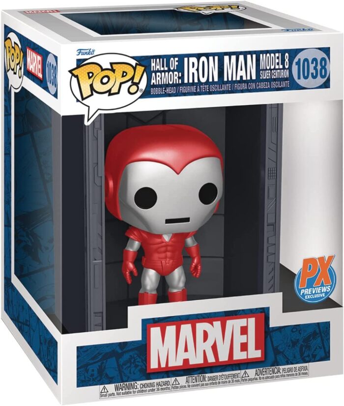 Funko Pop! Deluxe Hall Of Harmor - Iron Man Model 8 - 1038 - Bobble Head - immagine 2