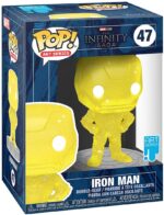 Funko Pop! Art Series - Marvel Studios The Infinity Saga - Iron Man - 47 - Special Edition - Bobble Head - immagine 2