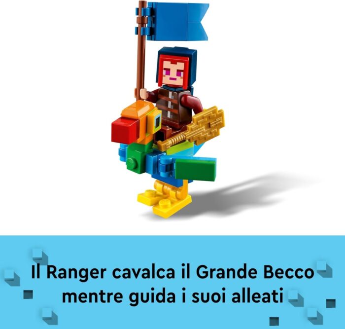 LEGO Minecraft Legends - Resa dei conti con il Divoratore - 21257 - immagine 4