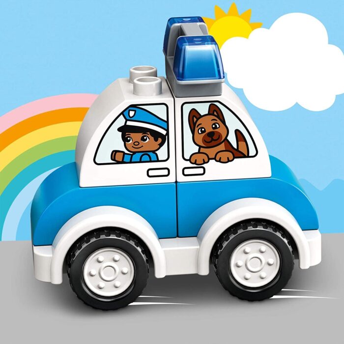 LEGO Duplo - Elicottero antincendio e Auto della polizia - 10957 - immagine 3