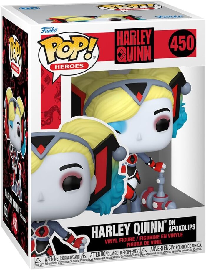 Funko Pop! Heroes DC Harley Quinn - Harley Quinn on Apokolips - 450 - Vinyl Figure - immagine 2