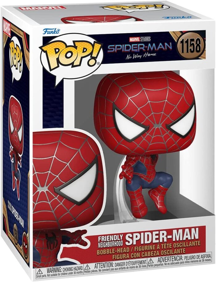Funko Pop! Marvel Studios - Marvel Spider-Man - 1158 - Bobble Head - immagine 2