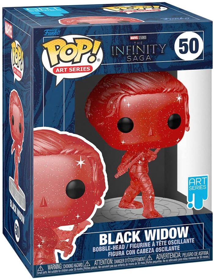 Funko Pop! Art Series - Marvel Studios the Infinity Saga - Black Widow - 50 - Special Edition - Bobble Head - immagine 2