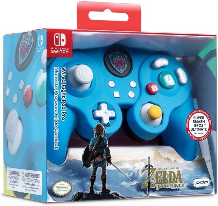 Wired Fight Pad Pro PDP Controller - The Legend of Zelda Breath of the Wild (Switch) - immagine 6