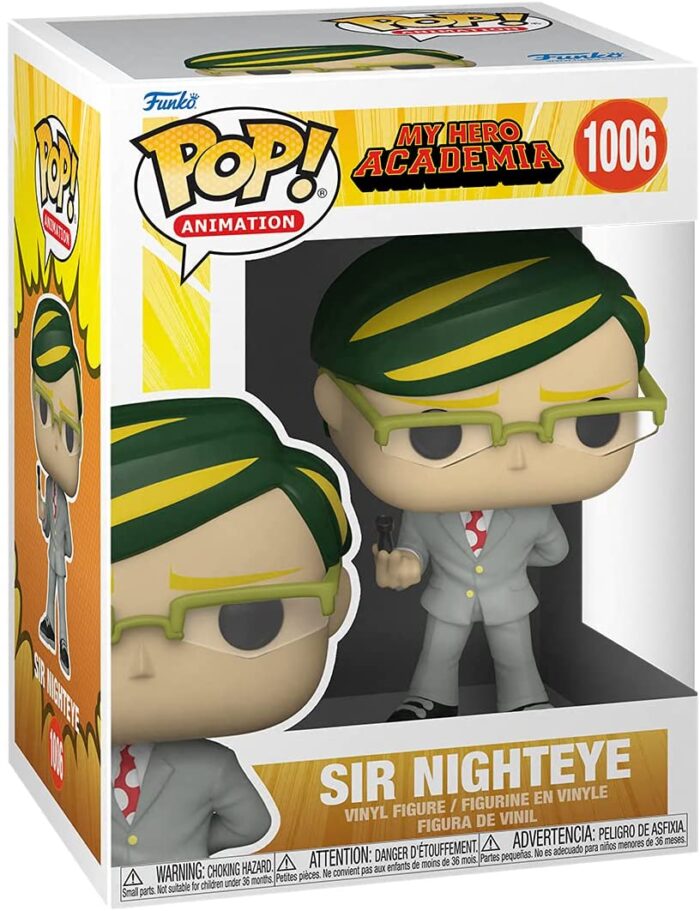 Funko Pop! Animation My Hero Academia - Sir Nighteye - 1006 - Vinyl Figure - immagine 2