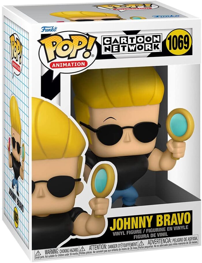 Funko Pop! Animation Cartoon Network - Johnny Bravo - 1069 - Vinyl Figure - immagine 2