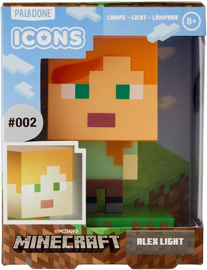 Lampada 3D Minecraft Alex Light - immagine 2