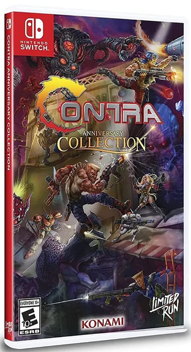 71raqdu6kal._sl1473_.jpg Contra Anniversary Collection - Limited Run (Switch) - immagine 1