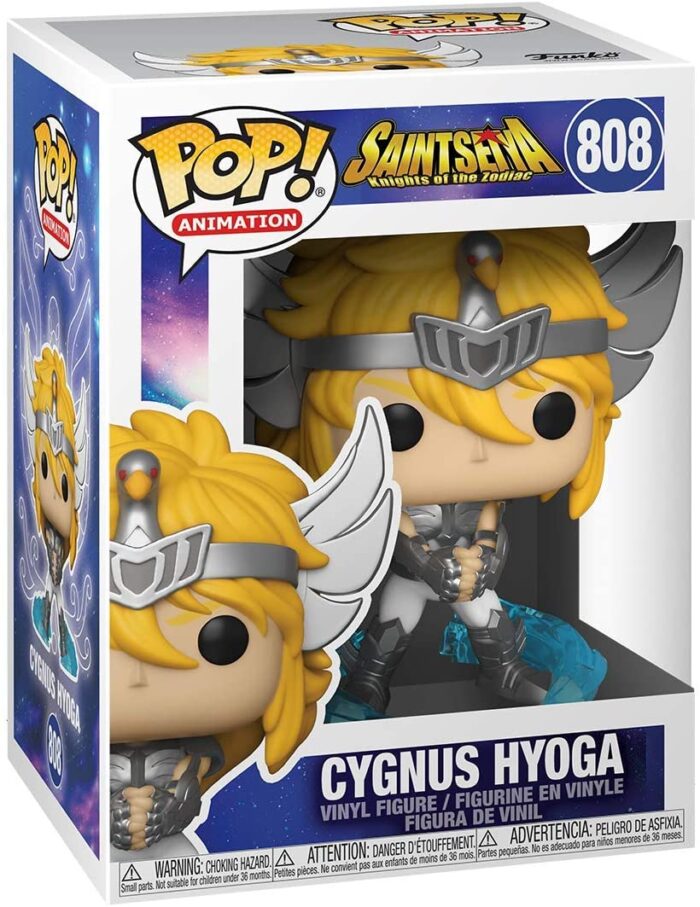 Funko Pop! Animation Saint Seiya - Cygnus Hyoga - 808 - Vinyl Figure - immagine 2