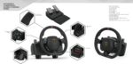 Volante Automobili Lamborghini + Pedaliera Alsw01(PS4/PC) - immagine 2