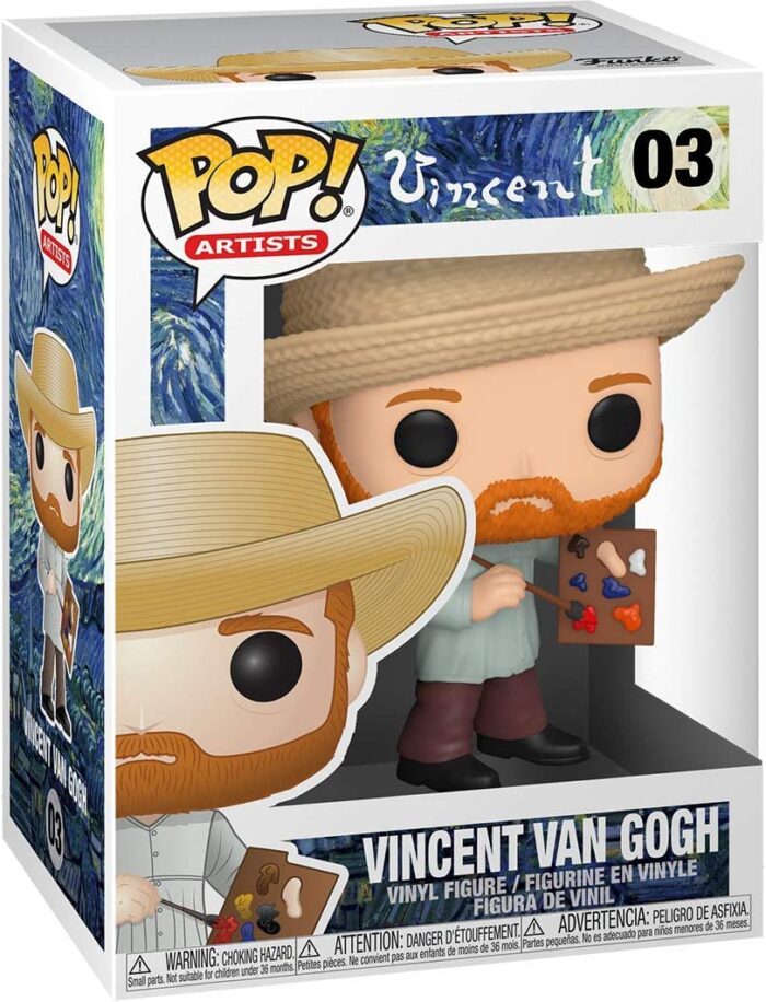 Funko Pop! Artists Vincent - Vincent Van Gogh - 03 - Vinyl Figure - immagine 2