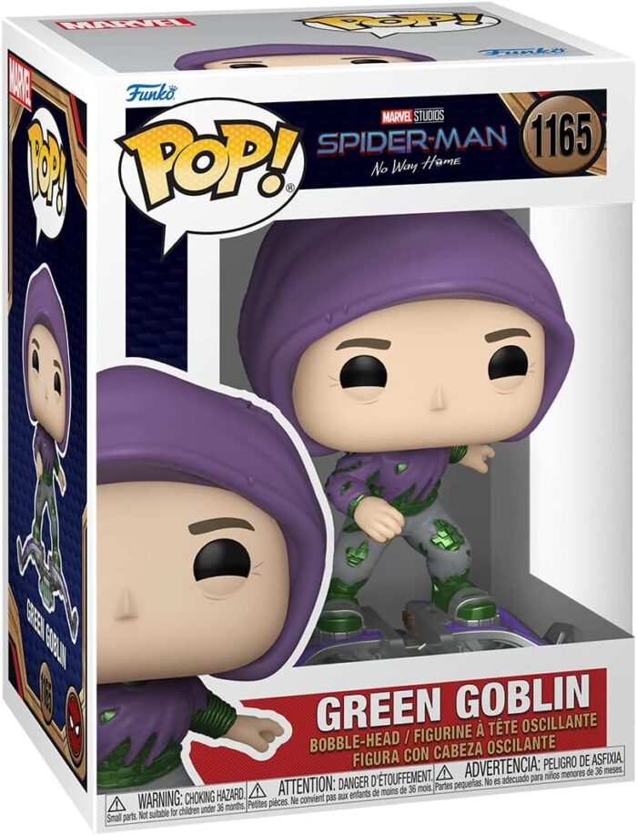 Funko Pop! Marvel Studios Spider-Man - Green Goblin - 1165 - Bobble Head - immagine 2