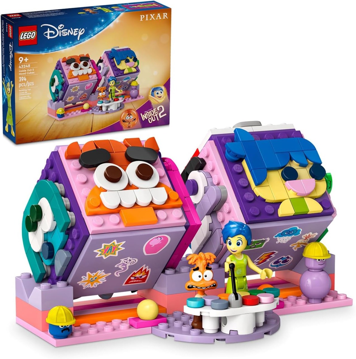 71tarsxue3l._ac_sl1500_.jpg LEGO Disney - Mood Cube di Inside Out 2 - 43248 - immagine 1