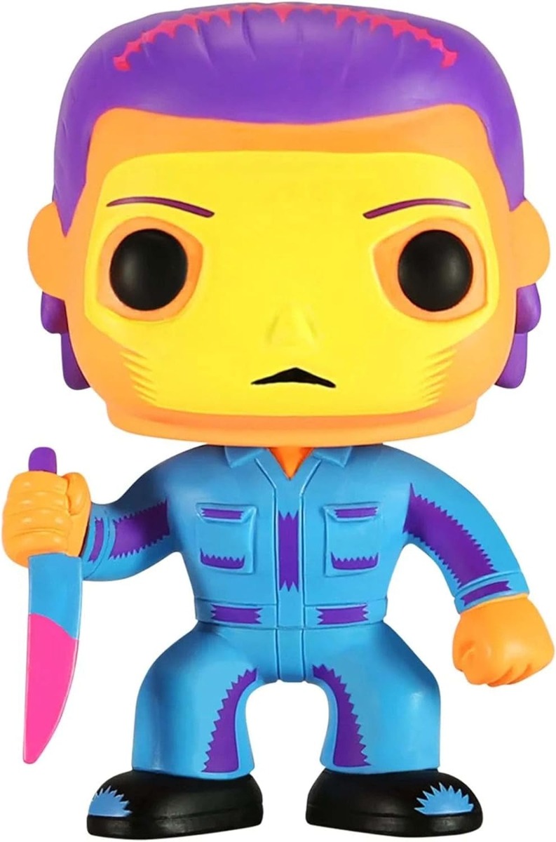 71ttfvvjugl._ac_sl1500_.jpg Funko Pop! Movies Halloween - Michael Myers Blacklight - Special Edition - 03 - Vinyl Figure - immagine 1