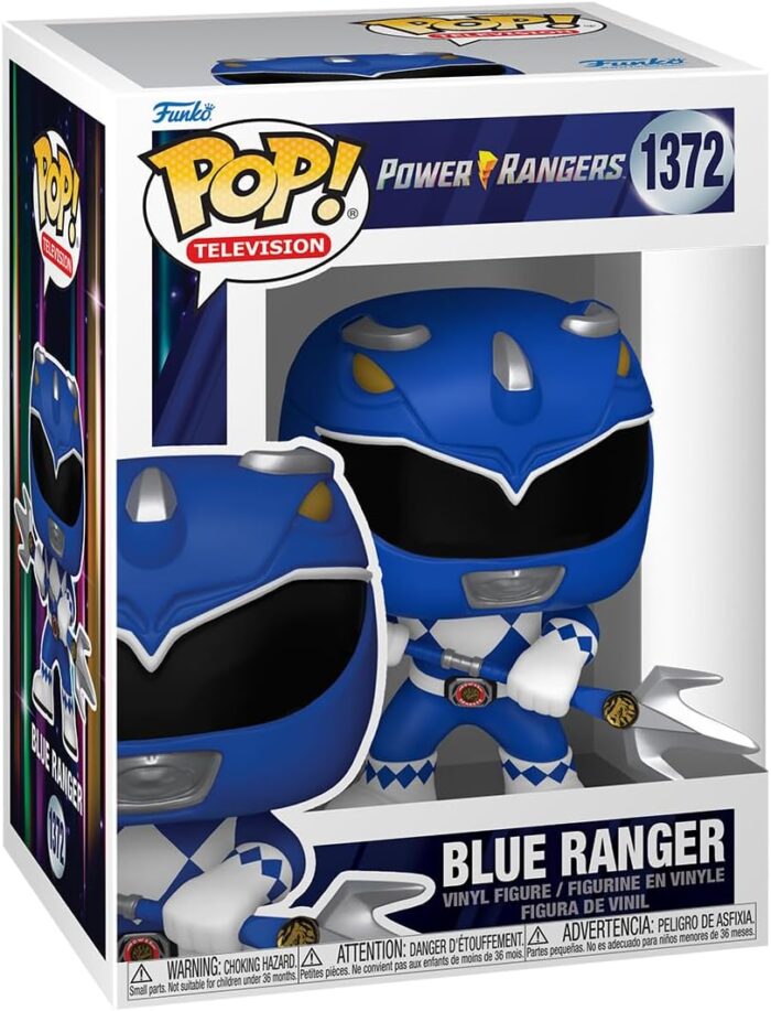 Funko Pop! Television Power Ranger - Blue Ranger - 1372 - Vinyl Figure - immagine 2